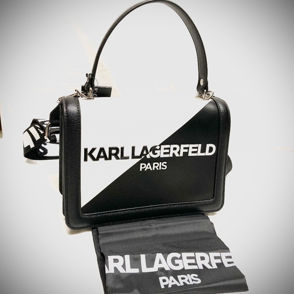 NWT Karl Lagerfeld Simone Purse/Crossbody with Dustbag - Picture 7 of 12